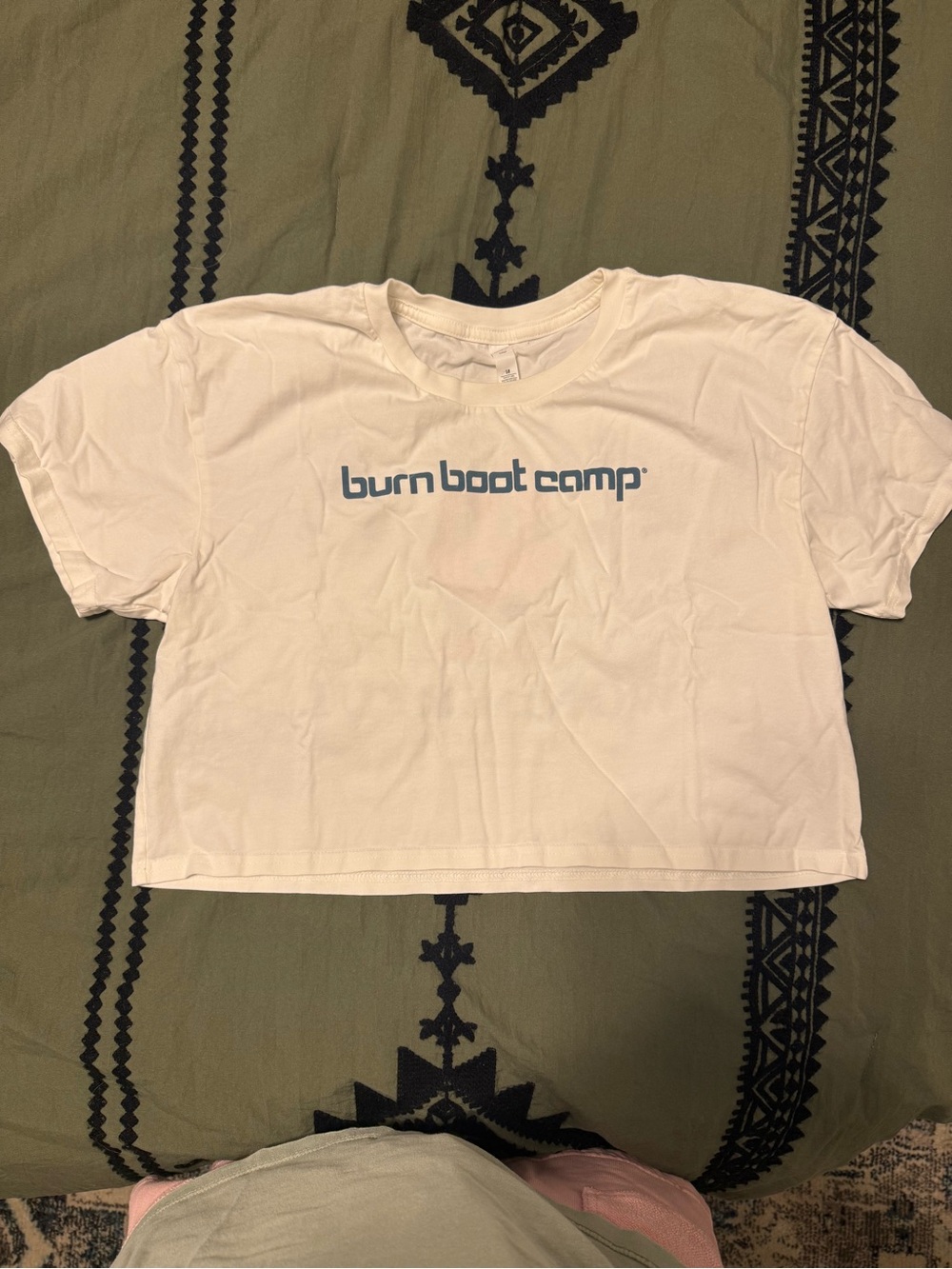 Burn Boot Camp Cropped Tee